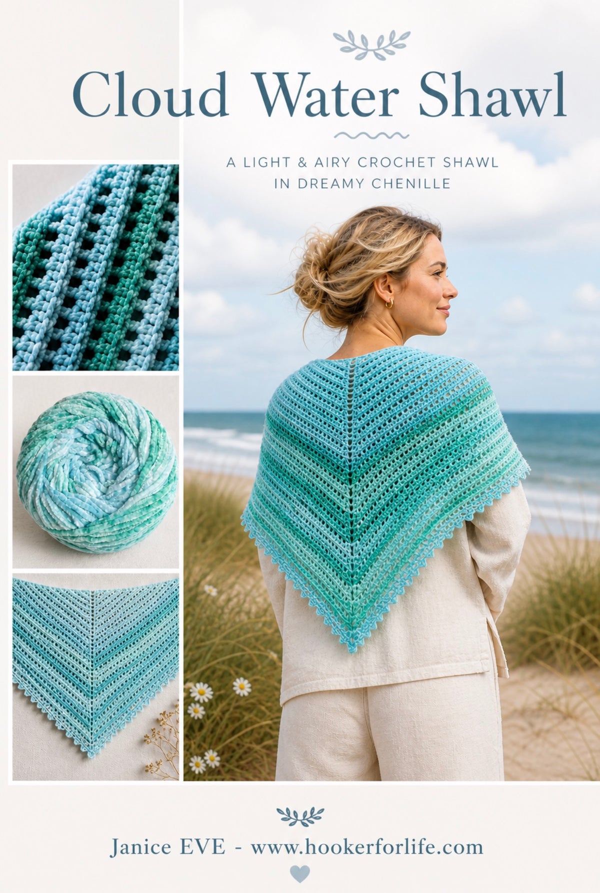 Cloud Water Shawl