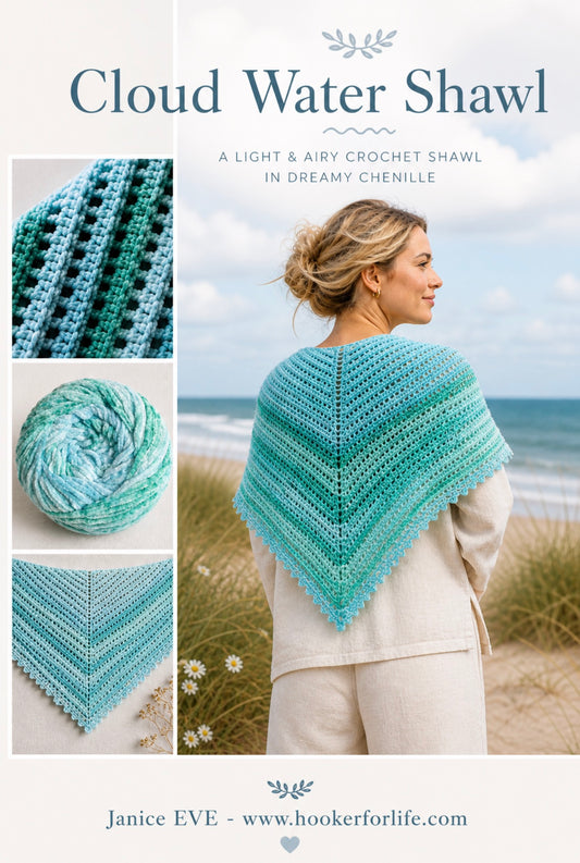 Cloud Water Shawl