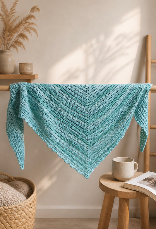 Cloud Water Shawl